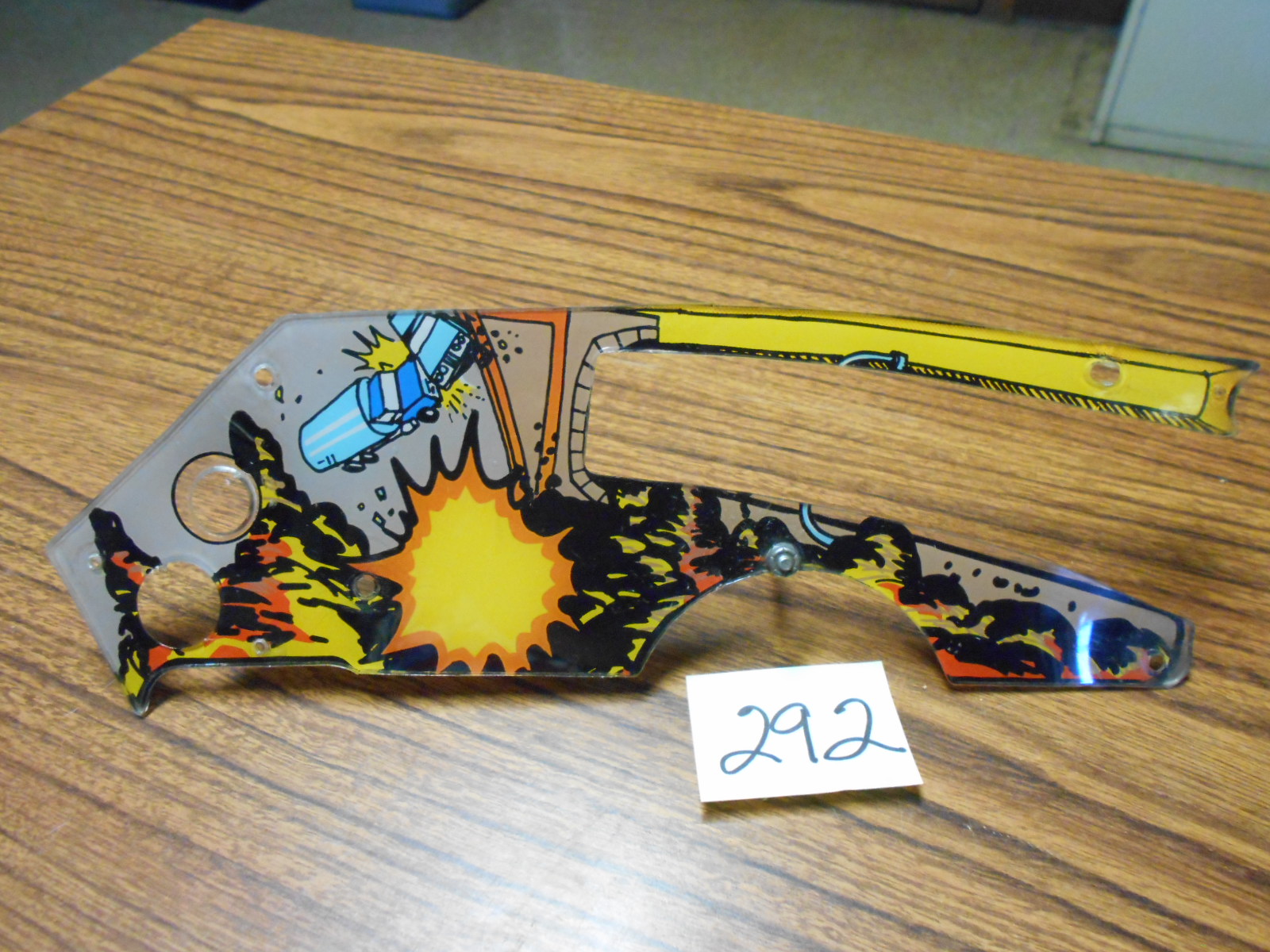 Lethal Weapon 3 Pinball Machine Game Pinball Parts Plastic 292 by Data